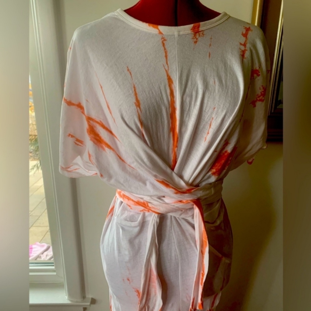 ZARA Cotton Maxi T-Shirt Dress - Picture 5 of 9